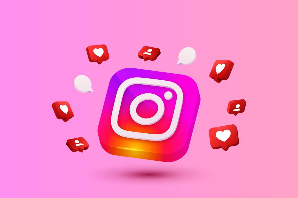 ikonka instagrama - medium do umieszczania reklam lokalnych